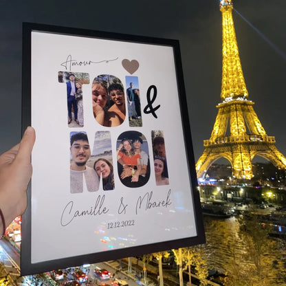 ToiMoi™ -  Affiche Personnalisée "Toi & Moi"