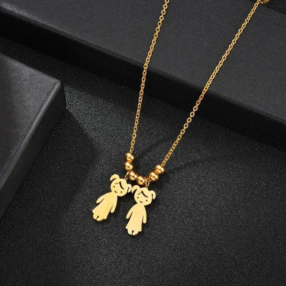 Amour Maternel™ - Collier Personnalisé avec Prénoms