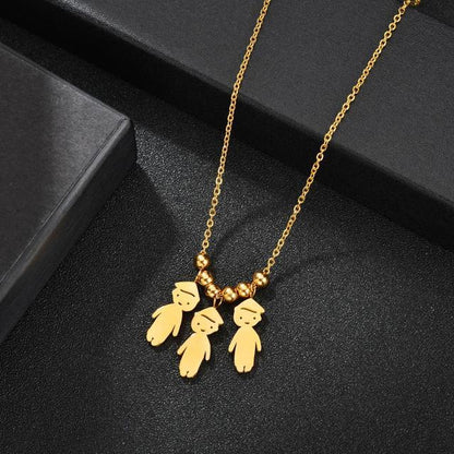 Amour Maternel™ - Collier Personnalisé avec Prénoms