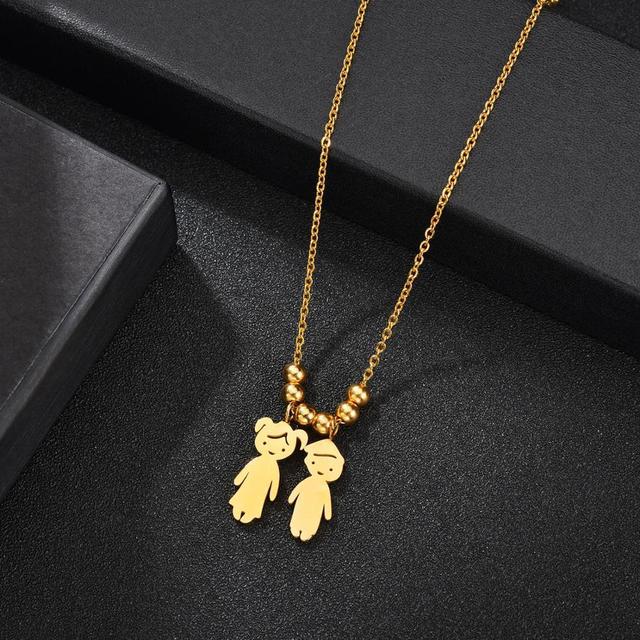 Amour Maternel™ - Collier Personnalisé avec Prénoms