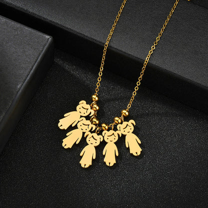 Amour Maternel™ - Collier Personnalisé avec Prénoms