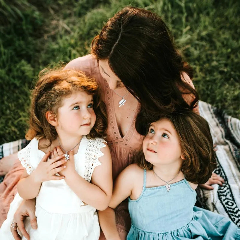 Liaison™ - Collier puzzle famille personnalisé